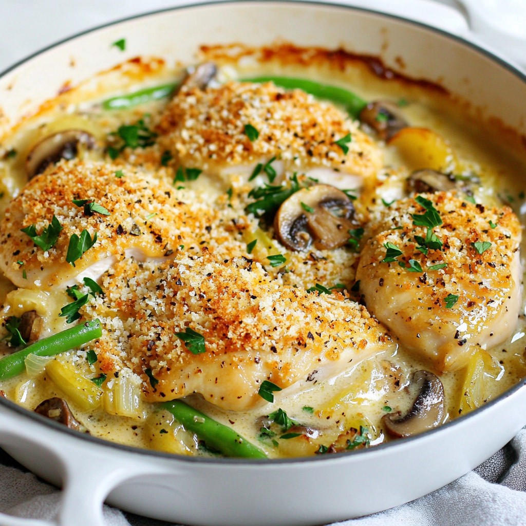 Creamy French Chicken Casserole Simple Comfort Meal
