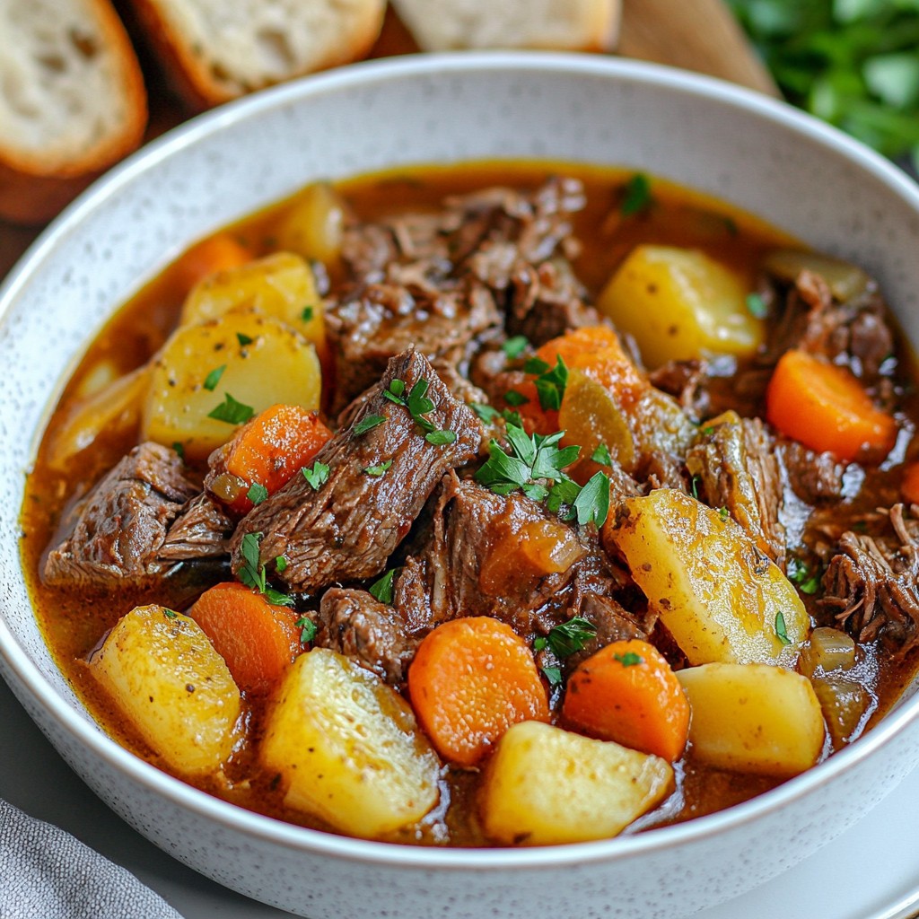 Instant Pot Beef Stew Hearty and Flavorful Meal