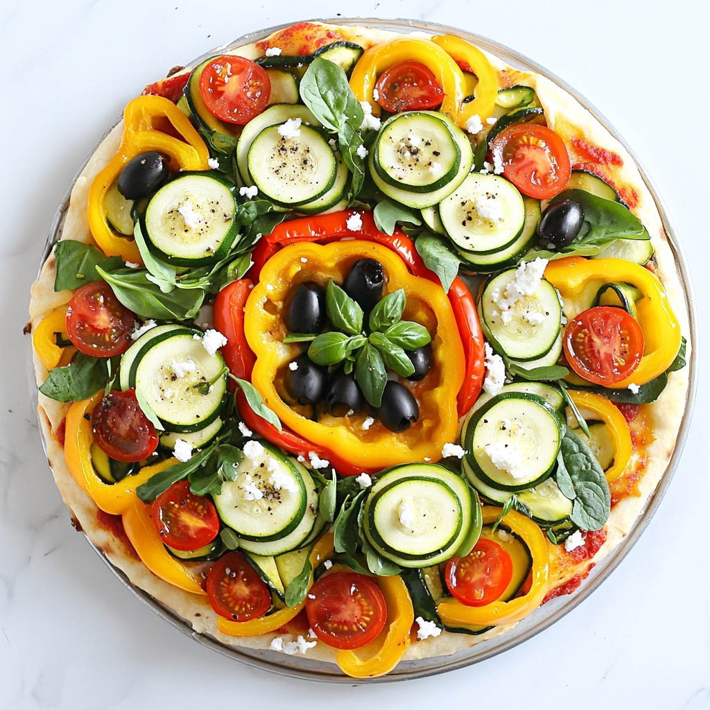 Holiday Veggie Wreath Pizza Festive and Flavorful Meal