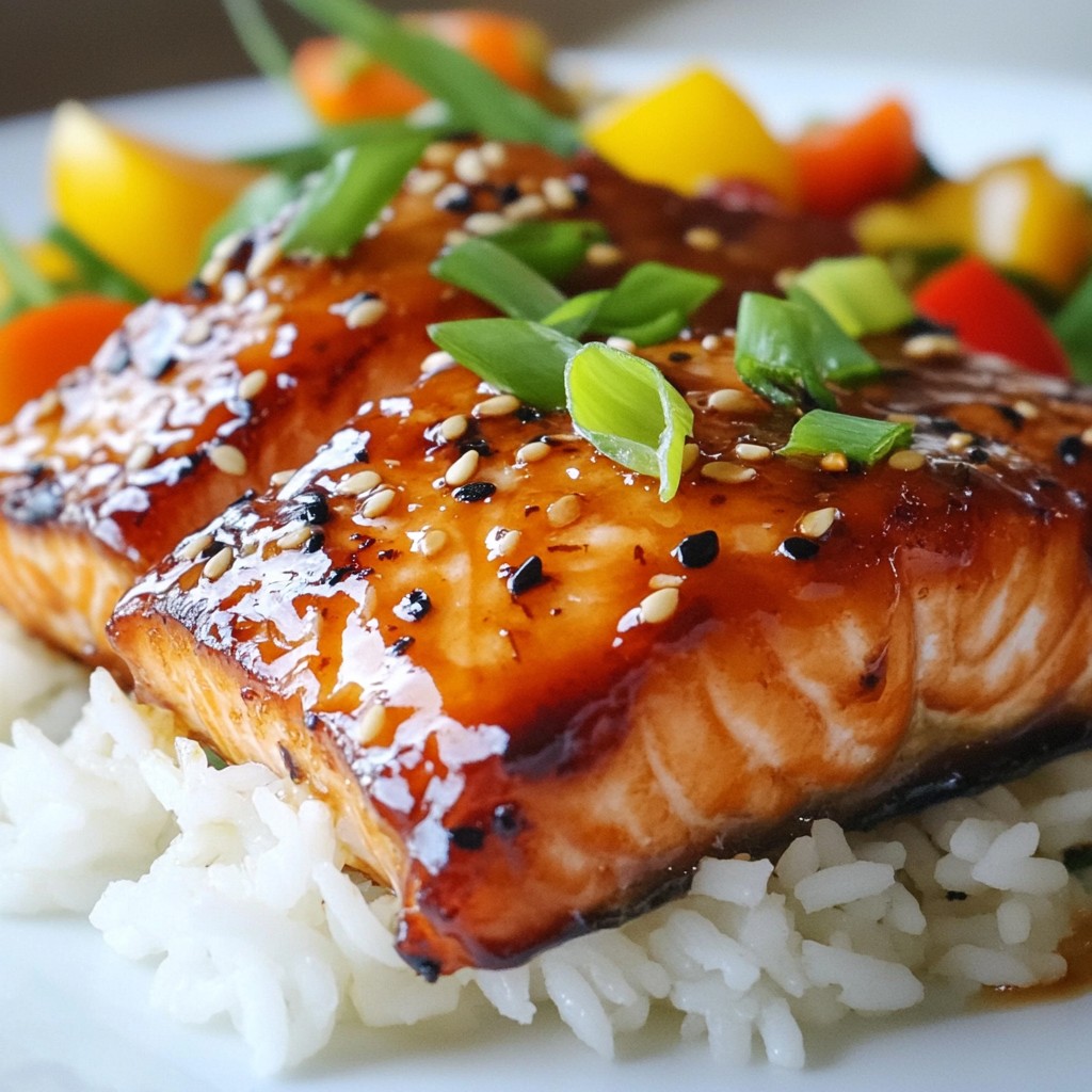 Honey Garlic Glazed Salmon Flavorful and Simple Recipe