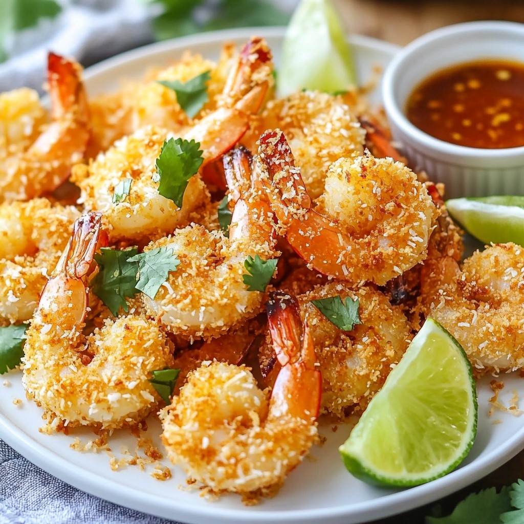 Air Fryer Coconut Shrimp Crispy and Delicious Delight