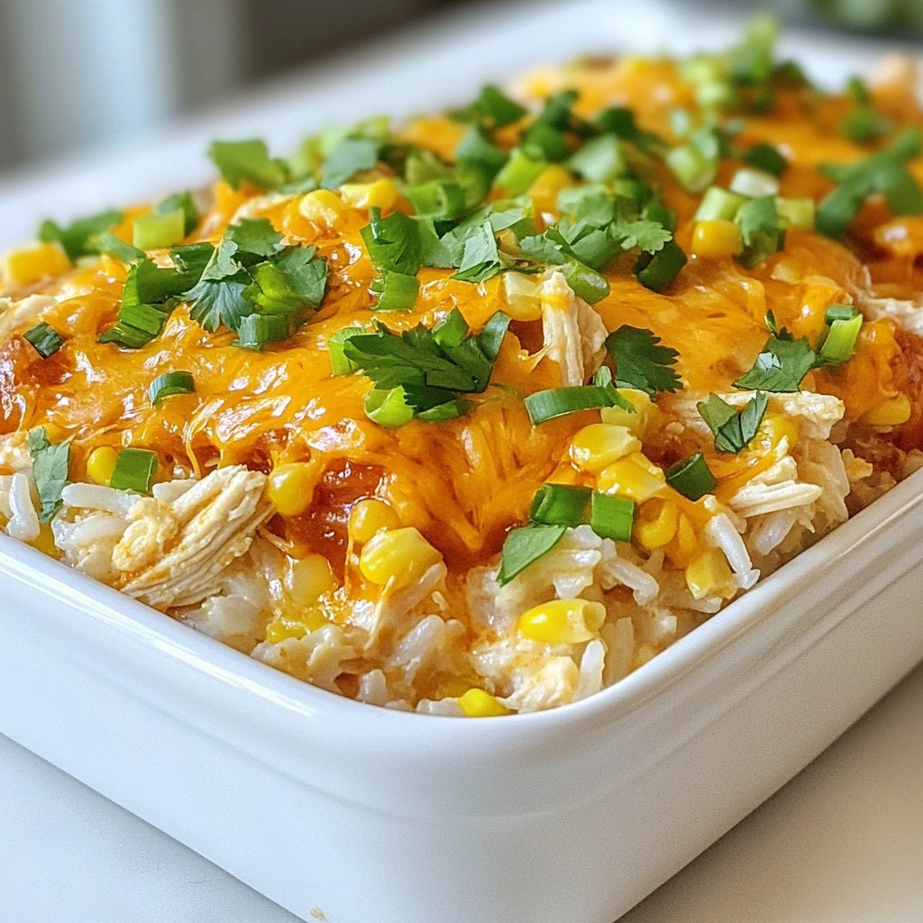 Buffalo Ranch Chicken Casserole Tasty Comfort Meal