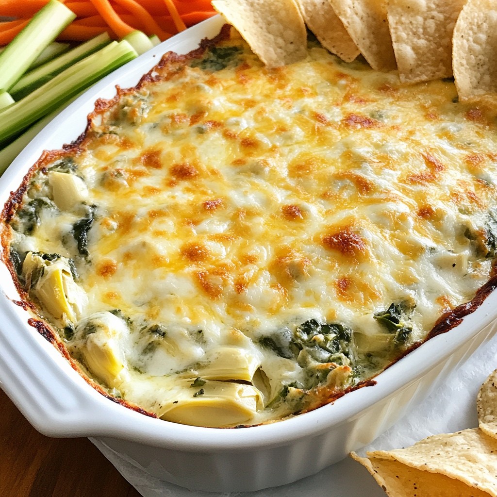 Cheesy Spinach Artichoke Dip Irresistible Comfort Food