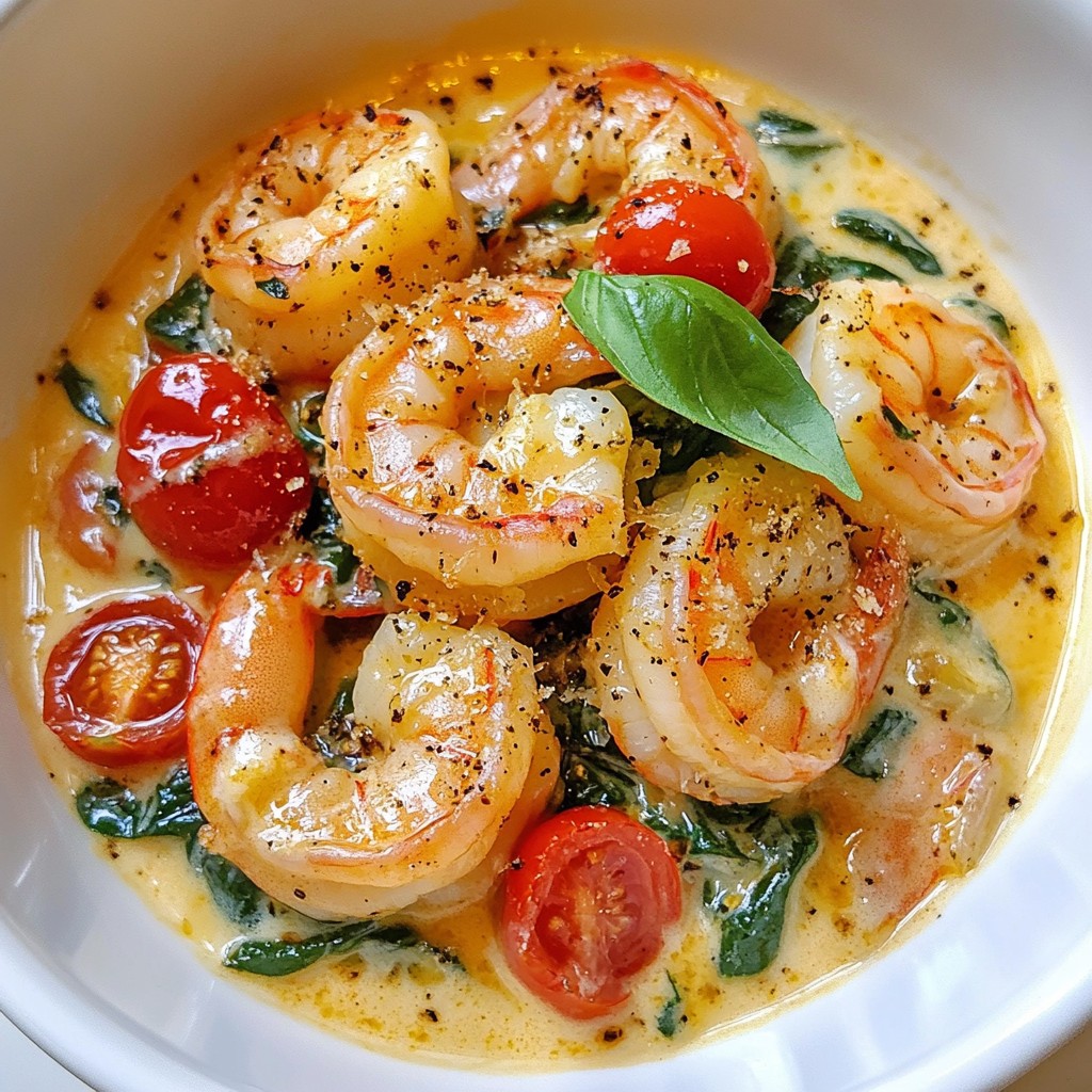 Creamy Tuscan Shrimp Delightful and Easy Recipe