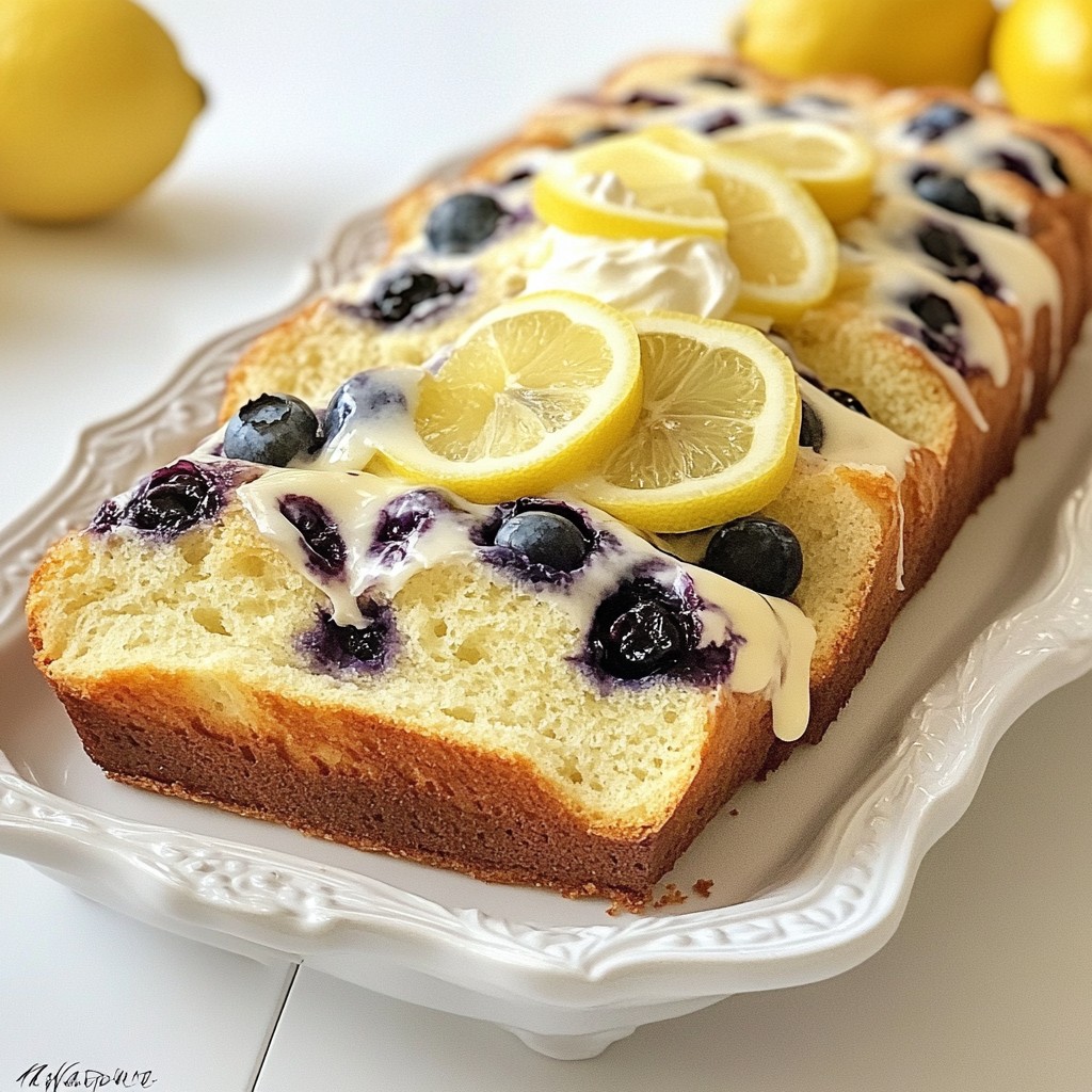 Lemon Blueberry Artisan Bread Fresh and Flavorful Bake