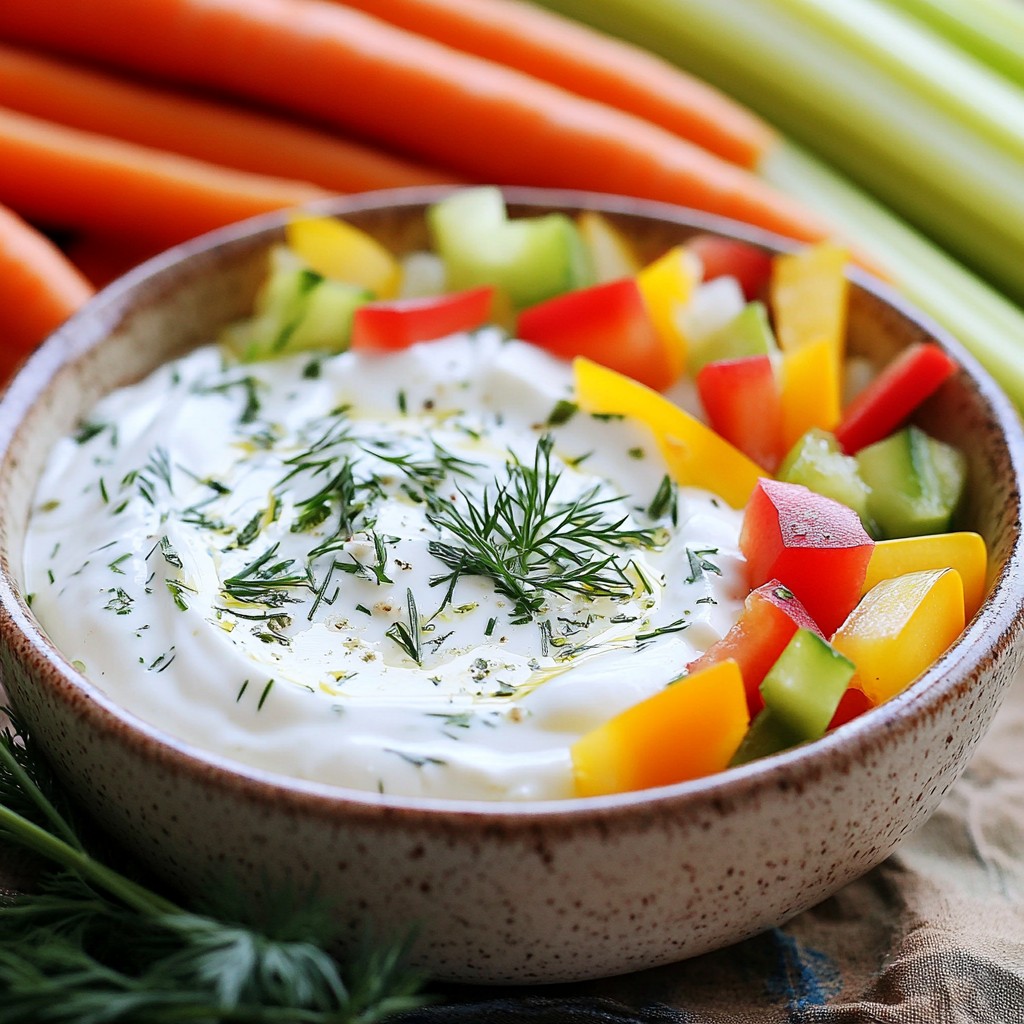 Creamy Greek Yogurt Ranch Dip Flavorful And Easy Recipe