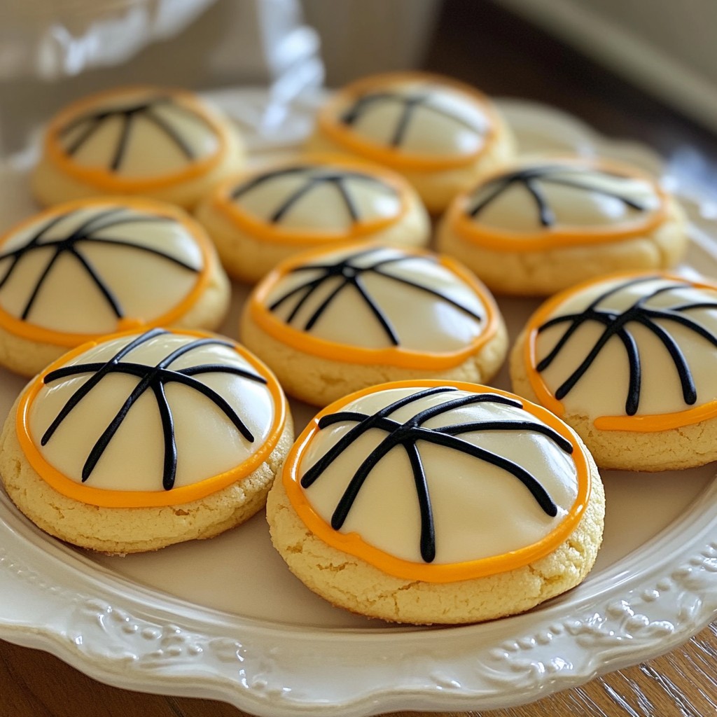 Easy Basketball Sugar Cookies Irresistible and Fun Treat