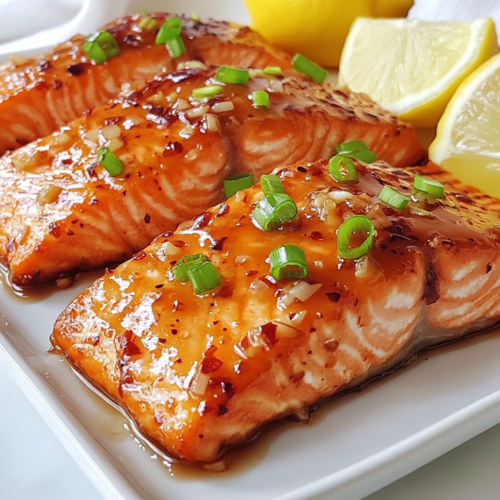 Honey Garlic Salmon Skillet Quick and Easy Recipe