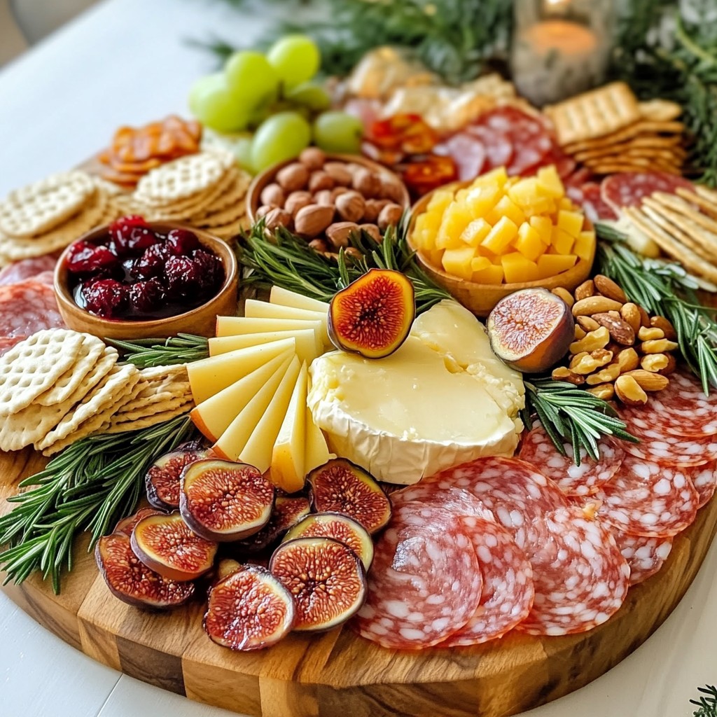 Christmas Charcuterie Board Perfect for Holiday Cheer