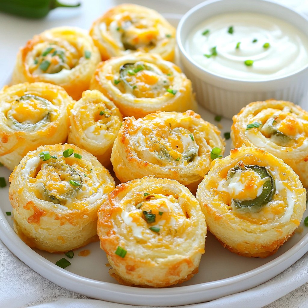 Jalapeño Popper Pinwheels Tasty and Simple Recipe