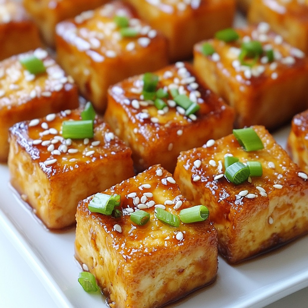Crispy Teriyaki Tofu Bites That Taste Incredible