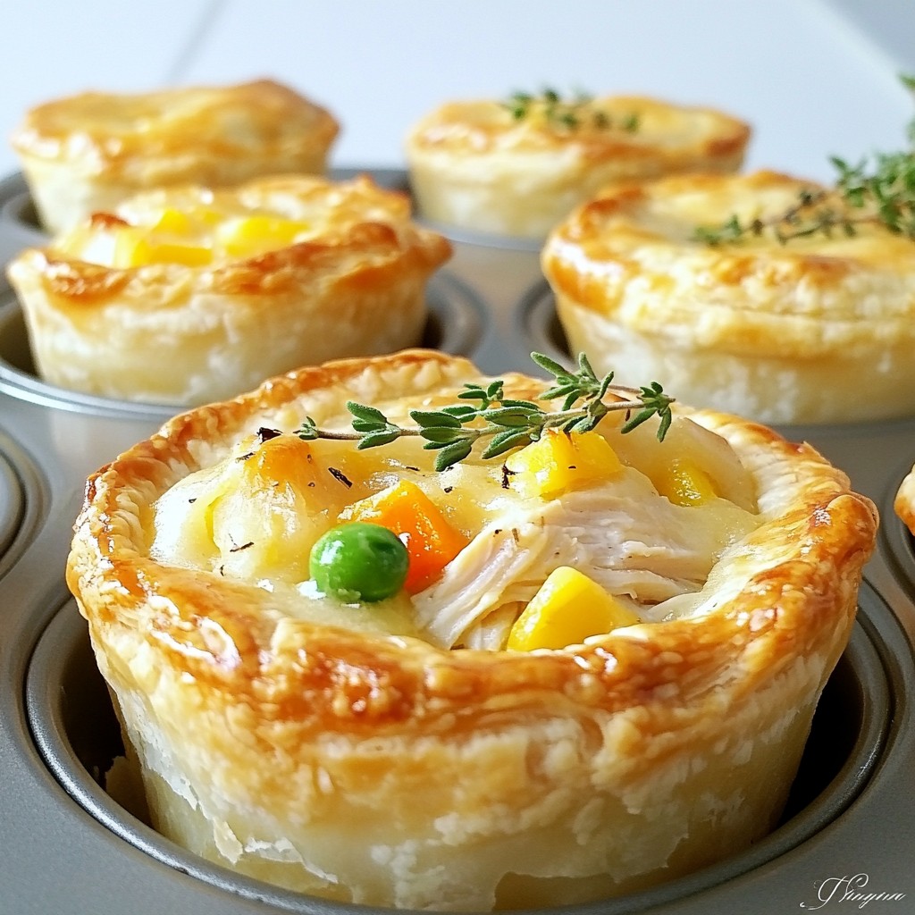 Mini Chicken Pot Pies Tasty and Simple Comfort Food