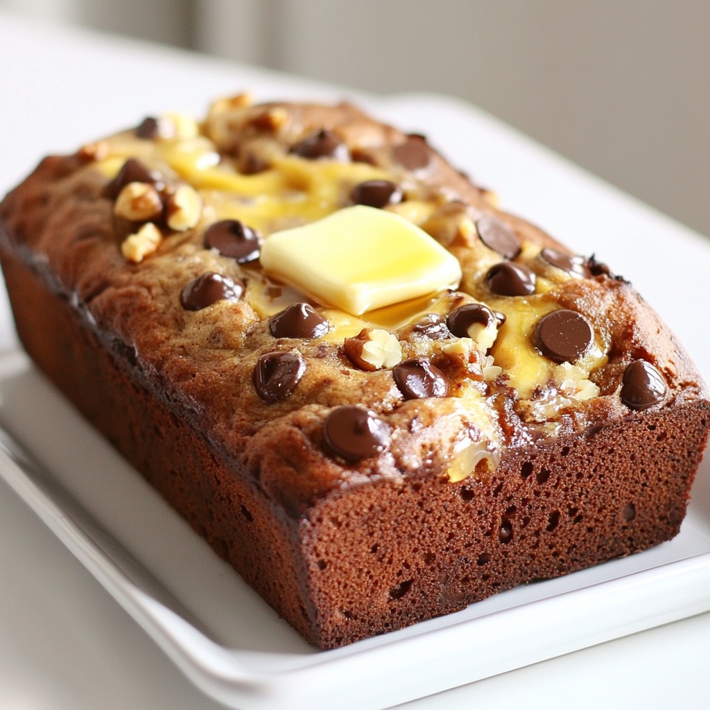 Chocolate Chip Banana Bread Delightful and Easy Recipe