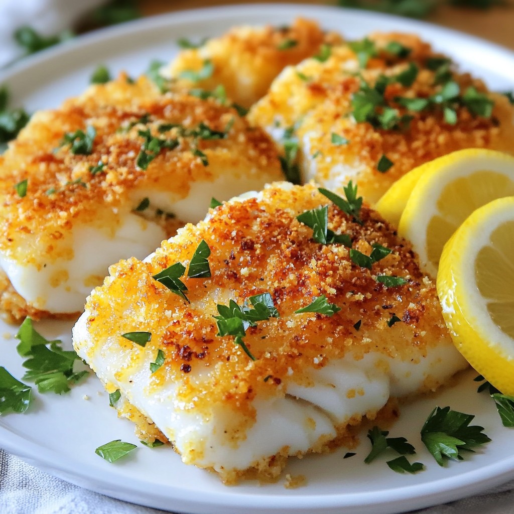 Air Fryer Parmesan Crusted Cod Tasty and Easy Meal