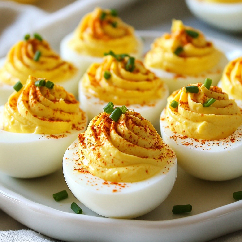 Classic Creamy Deviled Eggs Simple and Tasty Recipe