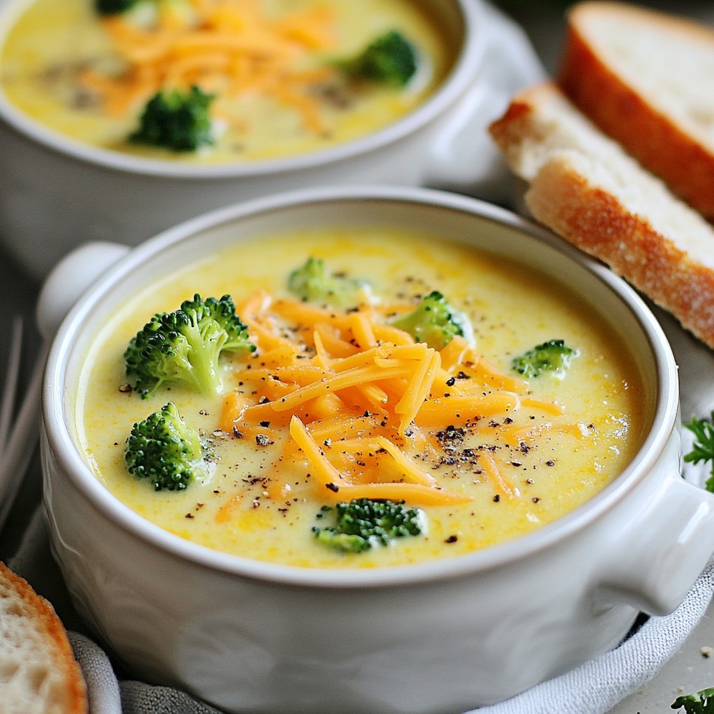Copycat Panera Broccoli Cheddar Soup Simple Recipe