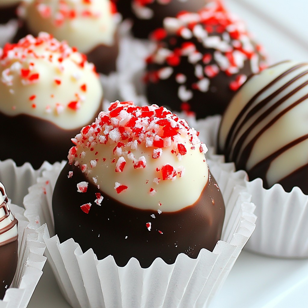 Creamy Peppermint Truffles Simply Delightful Treat