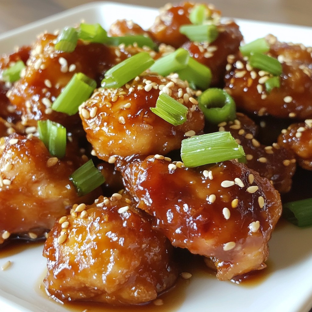 Minute Teriyaki Chicken Bites Quick and Tasty Recipe