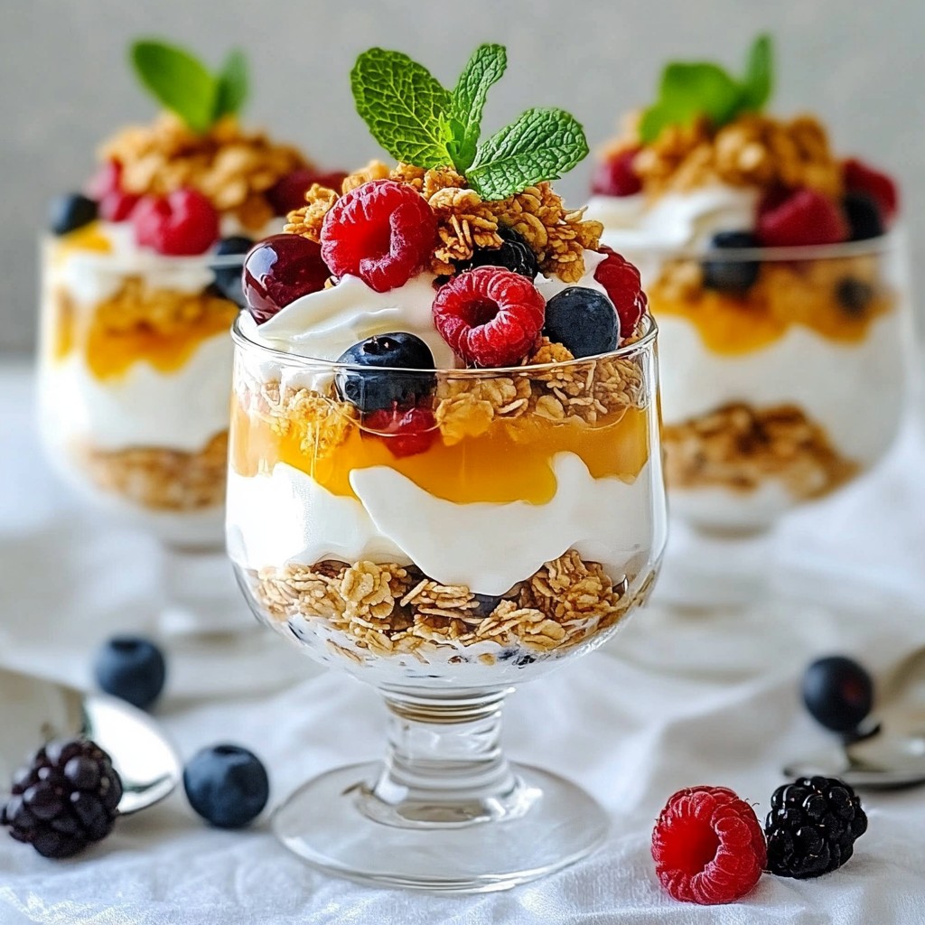 Greek Yogurt Parfait Healthy and Simple Delight