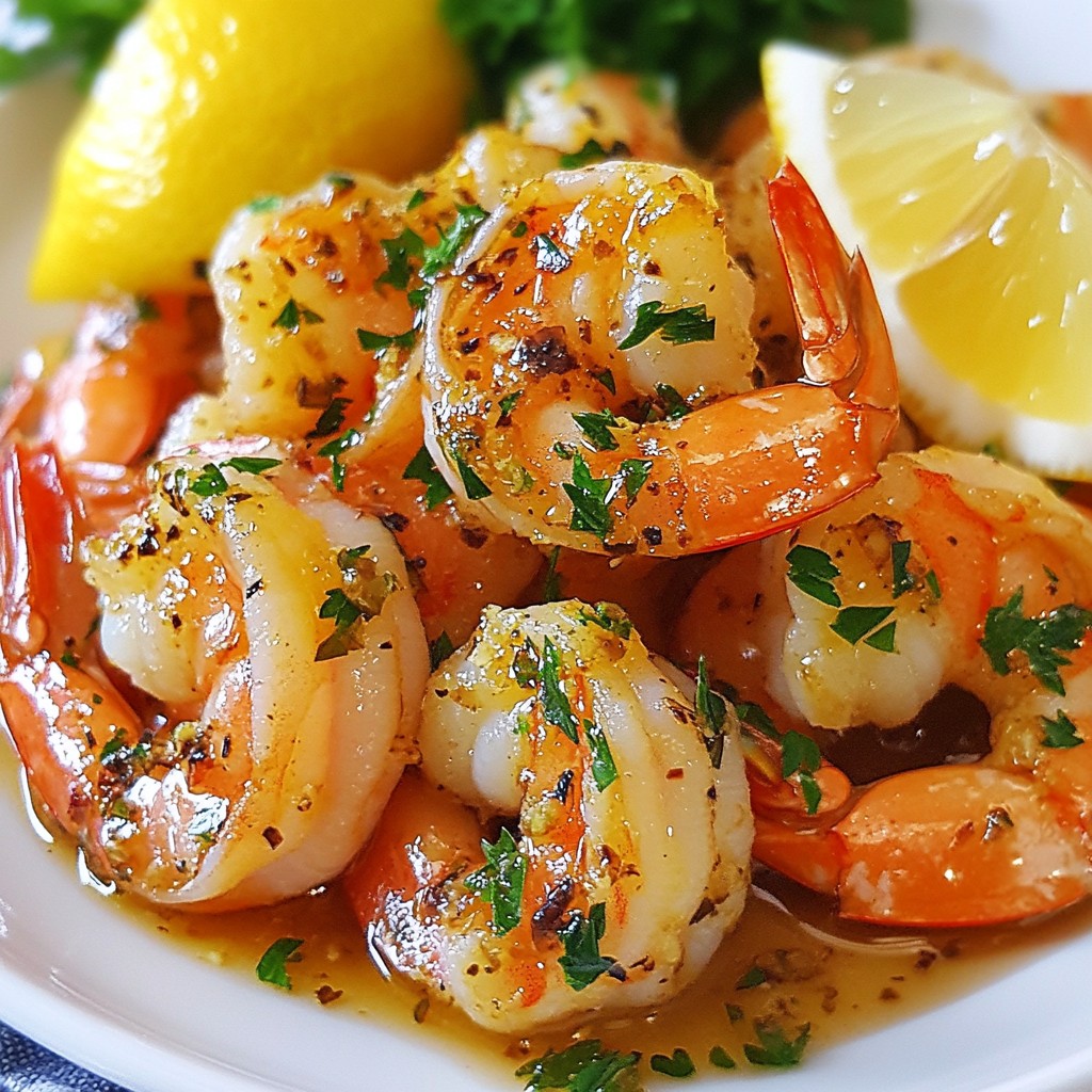 Honey Lemon Garlic Shrimp Flavorful and Simple Recipe