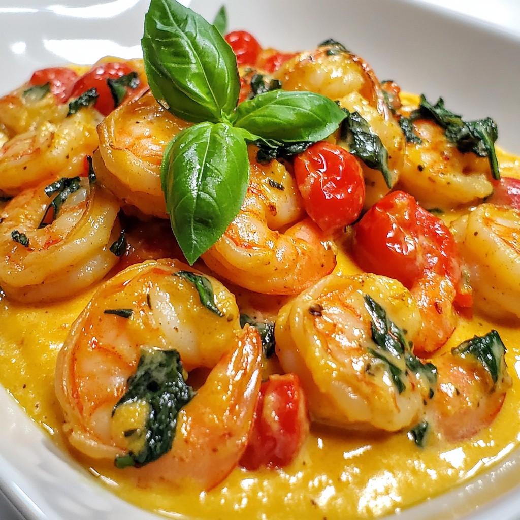 Creamy Tuscan Shrimp Delightful and Simple Recipe