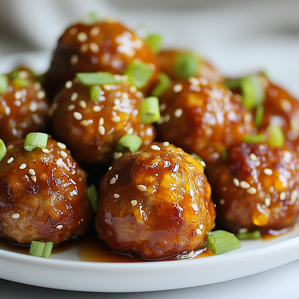 Spicy Honey Sriracha Meatballs Flavorful and Easy Recipe