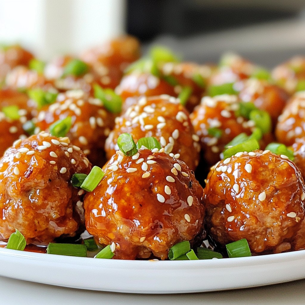 Honey Sriracha Glazed Meatballs Flavorful Dinner Treat