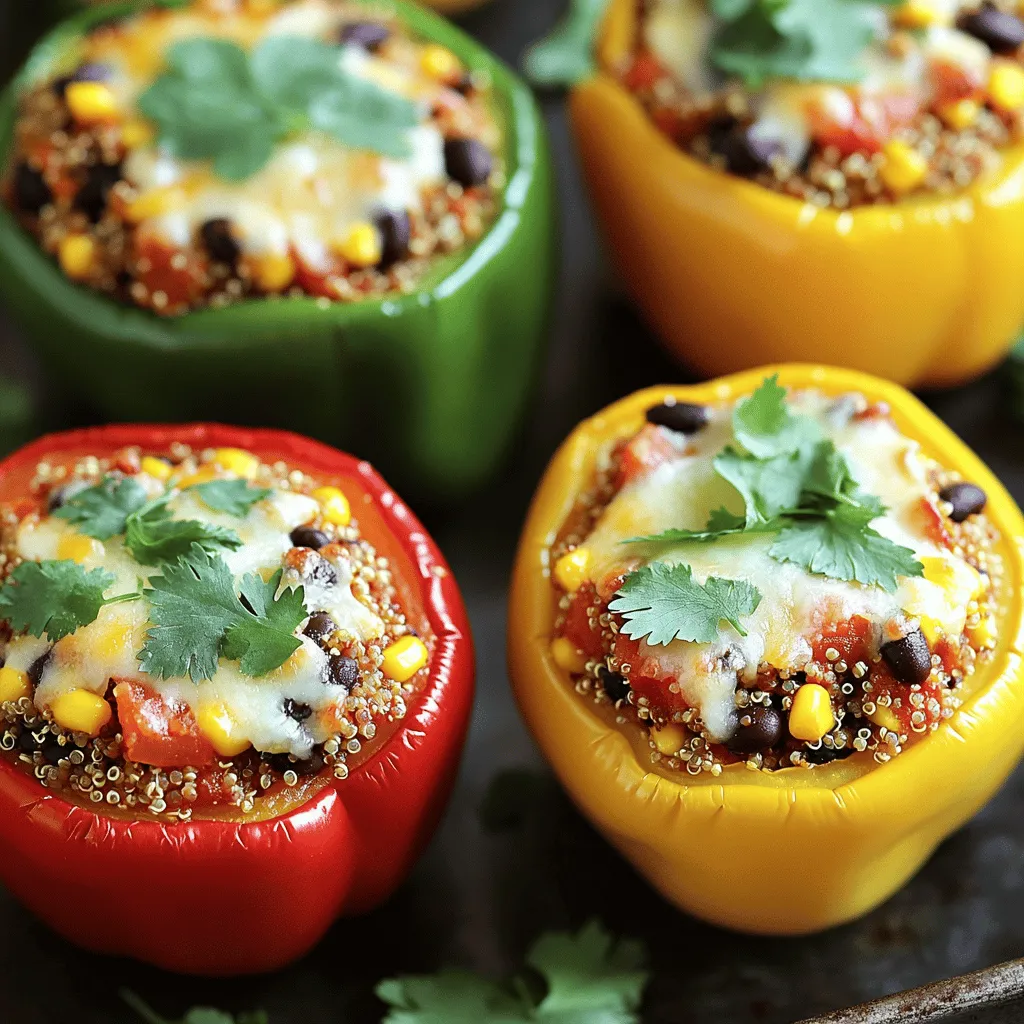 Stuffed Bell Peppers with Quinoa Flavorful Recipe
